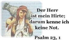 Der Herr ist mein Hirte